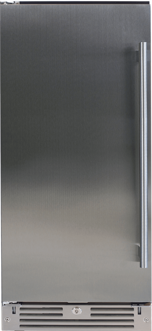 XO APPLIANCE XOU15BCSFL 15" Beverage Center, Solid in Stainless Steel, Left Hinge in Stainless Steel - XOU15BCSFL