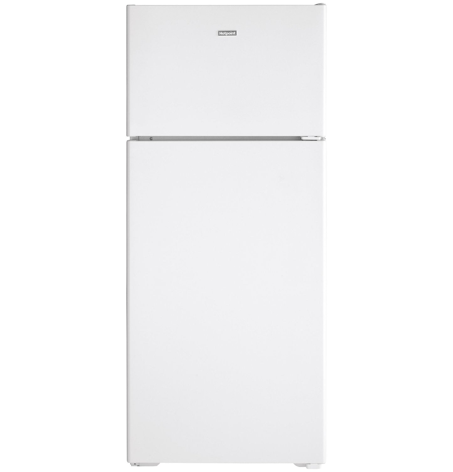 HOTPOINT Hotpoint 17.5 Cu. Ft. Recessed Handle Top-Freezer Refrigerator White - HPS18BTNRWW