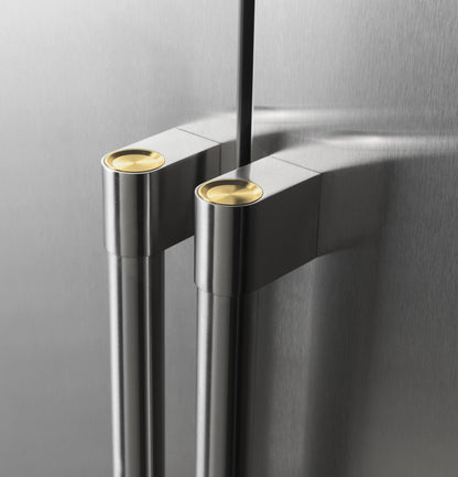 MONOGRAM Monogram 36" Built-In Side-by-Side Refrigerator with Dispenser in Stainless Steel - ZISS360DNSS