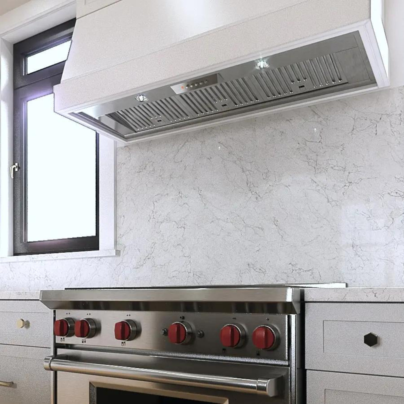 XO APPLIANCE XOI3315KSE 33" 1000 CFM Pro Insert only 15" Deep For Custom Built Hood, in Stainless Steel - XOI3315KSE