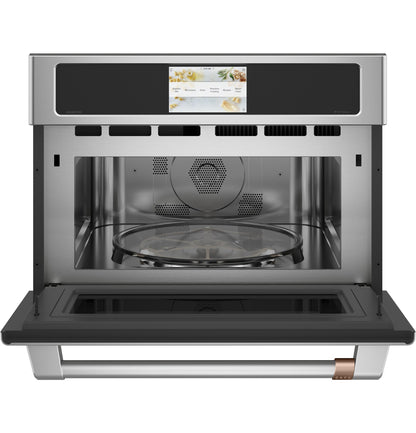 CAFE  27" Custom Speed Cook Oven with 120V Advantium Technology in Stainless Steel - CSB912P2VS1