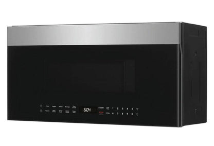 XO APPLIANCE XOOTR30BS 30" Over-The-Range Microwave Oven in Black Glass with in Stainless Steel Trim Black On Stainless - XOOTR30BS