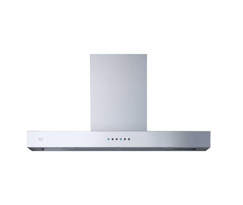 XO APPLIANCE XOR48SC 48" CCC 600/395 CFM Sleek Contemporary Italian Made Wall Mount Hood in Stainless Steel - XOR48SC