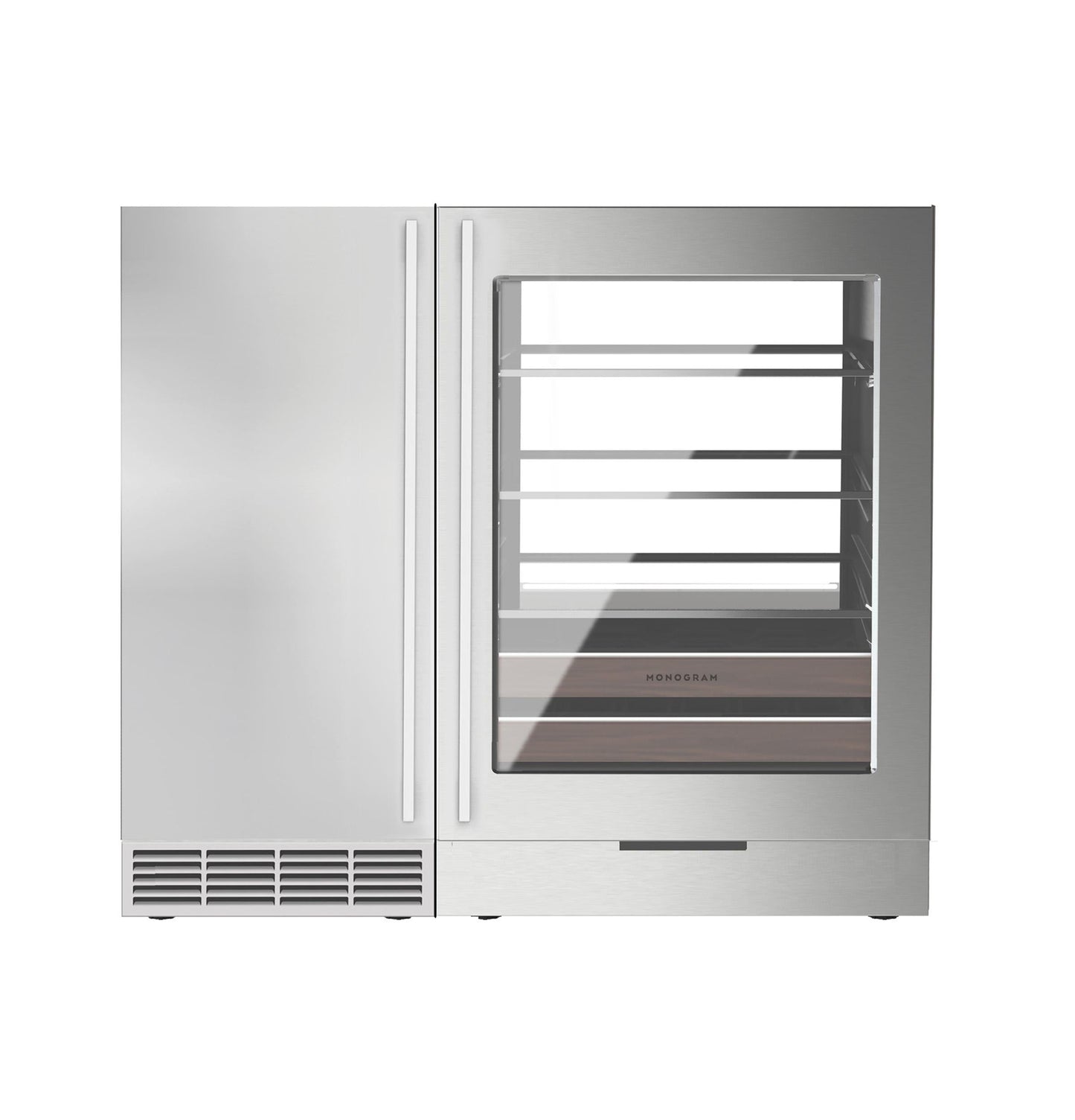 MONOGRAM Monogram 24" Panel-Ready Beverage Center Custom Panel Ready - ZIBC24PWII
