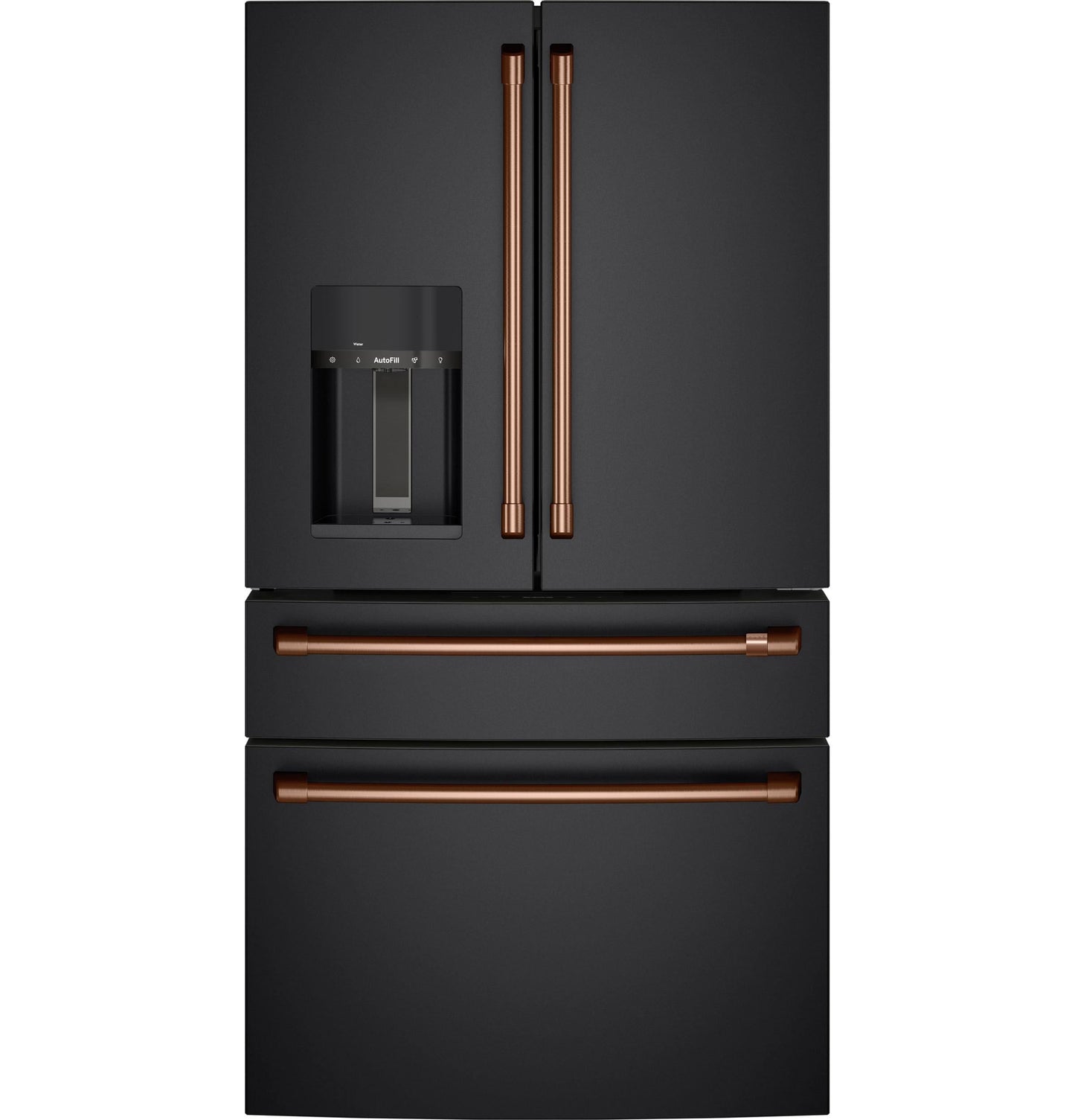 CAFE CVE28DP3ND1 CAFé™ ENERGY STAR® 27.8 Cu. Ft. Smart 4-Door French-Door Refrigerator Black