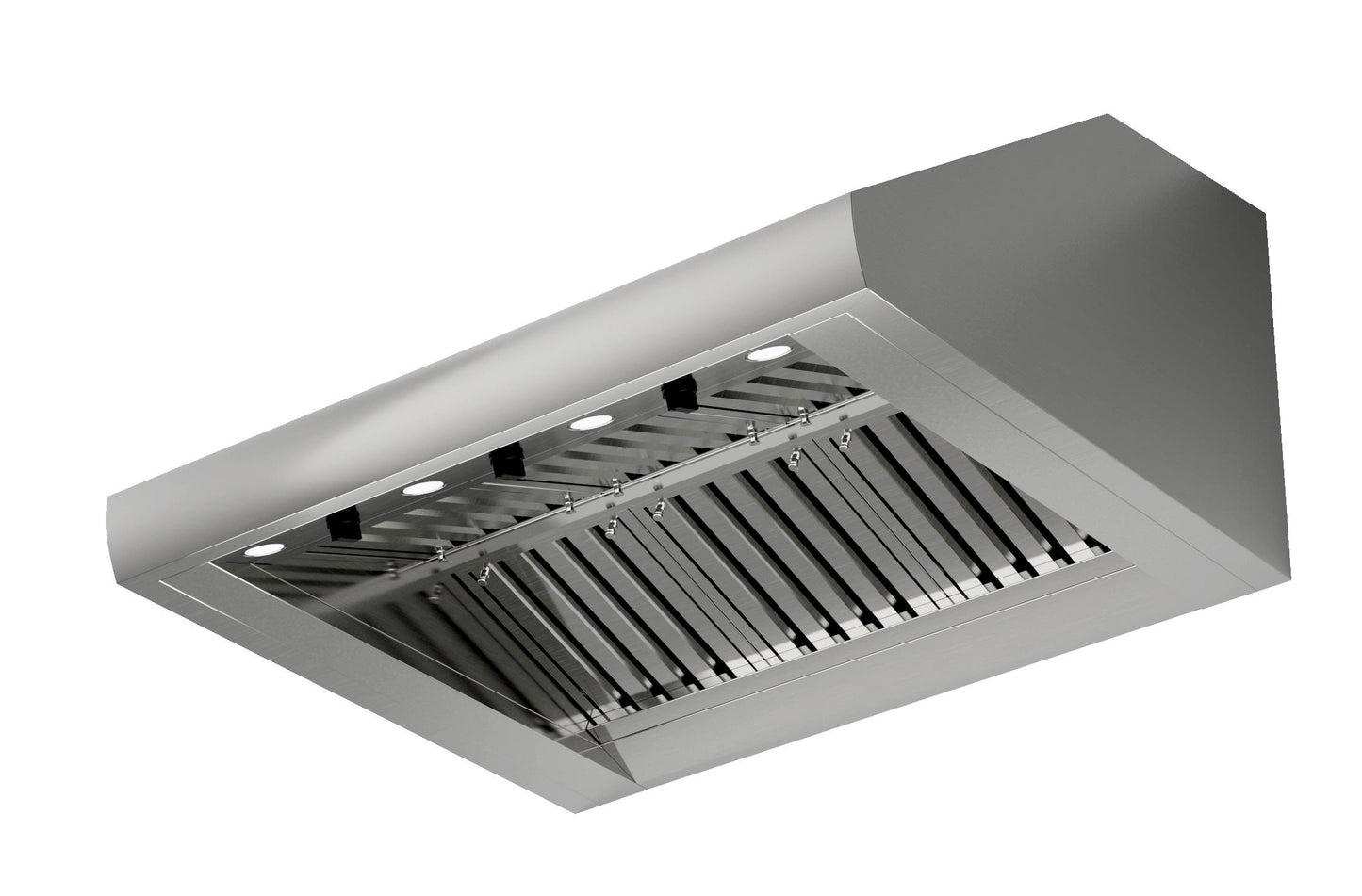 XO APPLIANCE XOGV48S Outdoor hood, 48"W, 33"D, 18"T, 1200CFM, LEDs, pro baffle filters in Stainless Steel - XOGV48S
