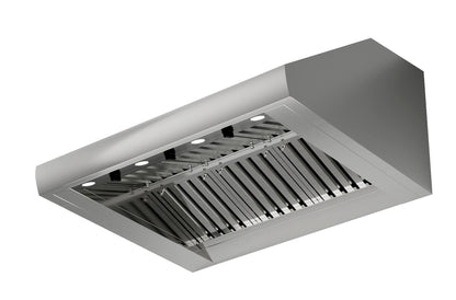 XO APPLIANCE XOGV36S Outdoor hood, 36"W, 33"D, 18"T, 1200CFM, LEDs, pro baffle filters in Stainless Steel - XOGV36S
