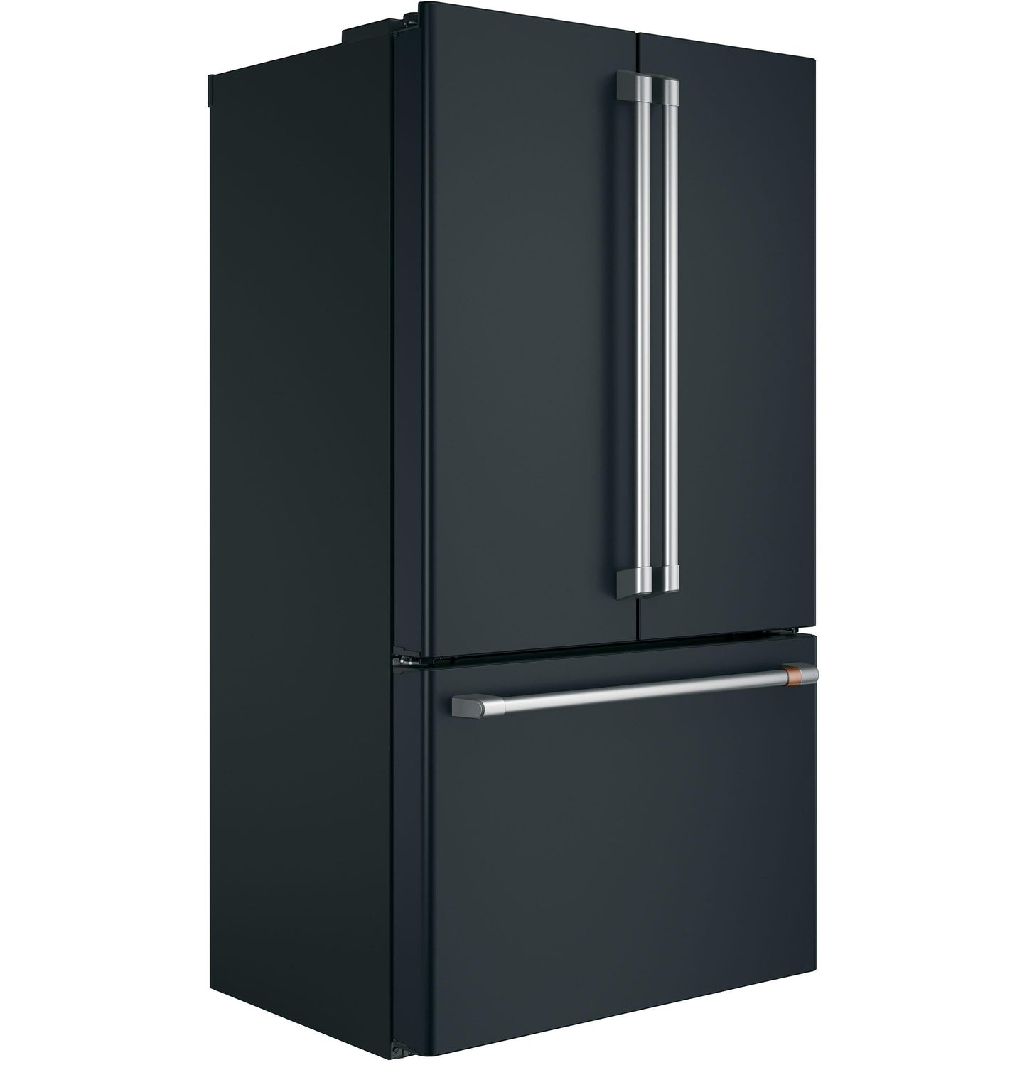CAFE  ENERGY STAR 23.1 Cu. Ft. Smart Counter-Depth French-Door Refrigerator Black - CWE23SP3MD1