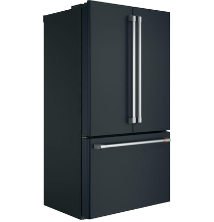 CAFE  ENERGY STAR 23.1 Cu. Ft. Smart Counter-Depth French-Door Refrigerator Black - CWE23SP3MD1