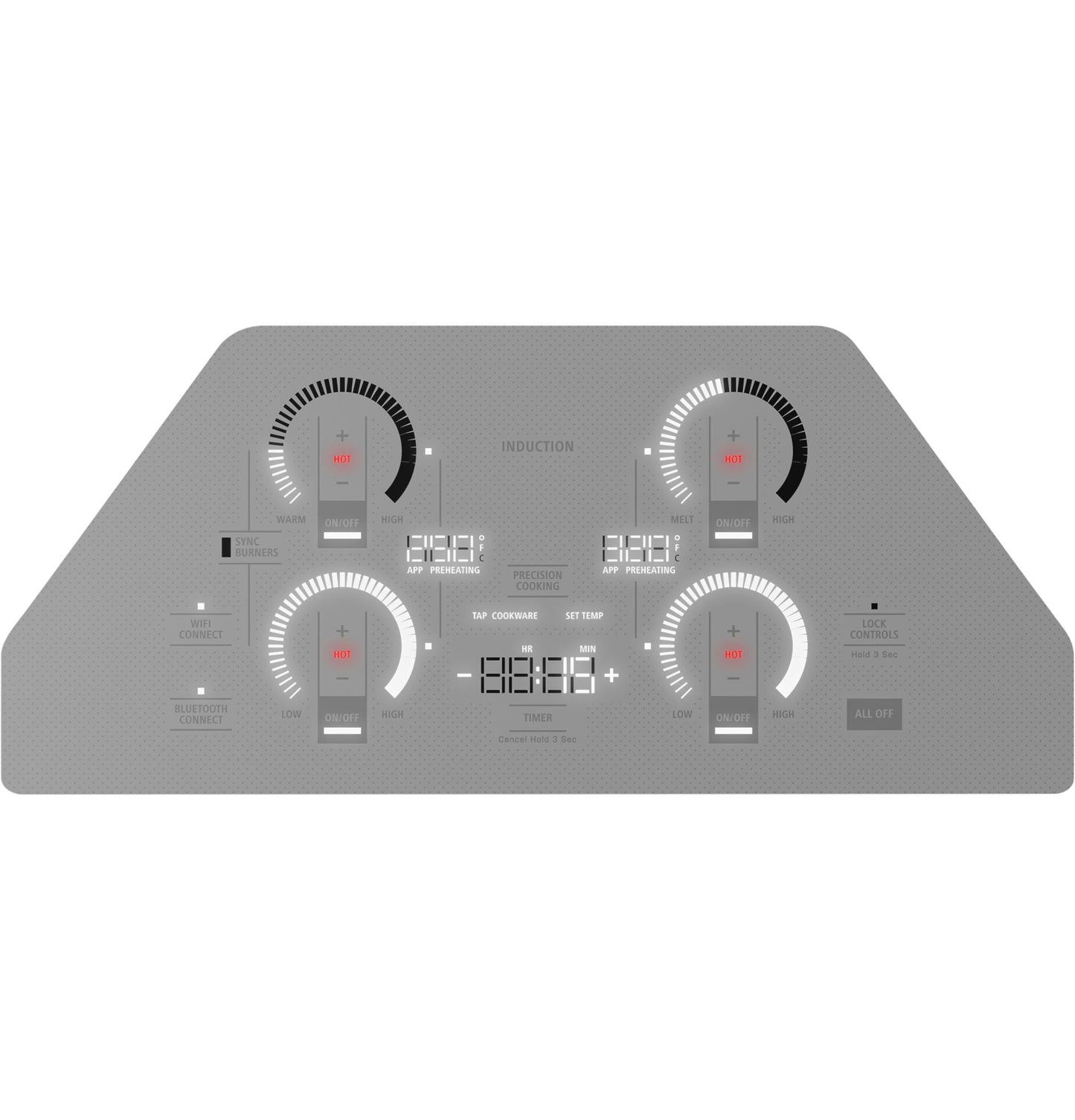 MONOGRAM Monogram ENERGY STAR 30" Induction Cooktop Gray - ZHU30RSTSS