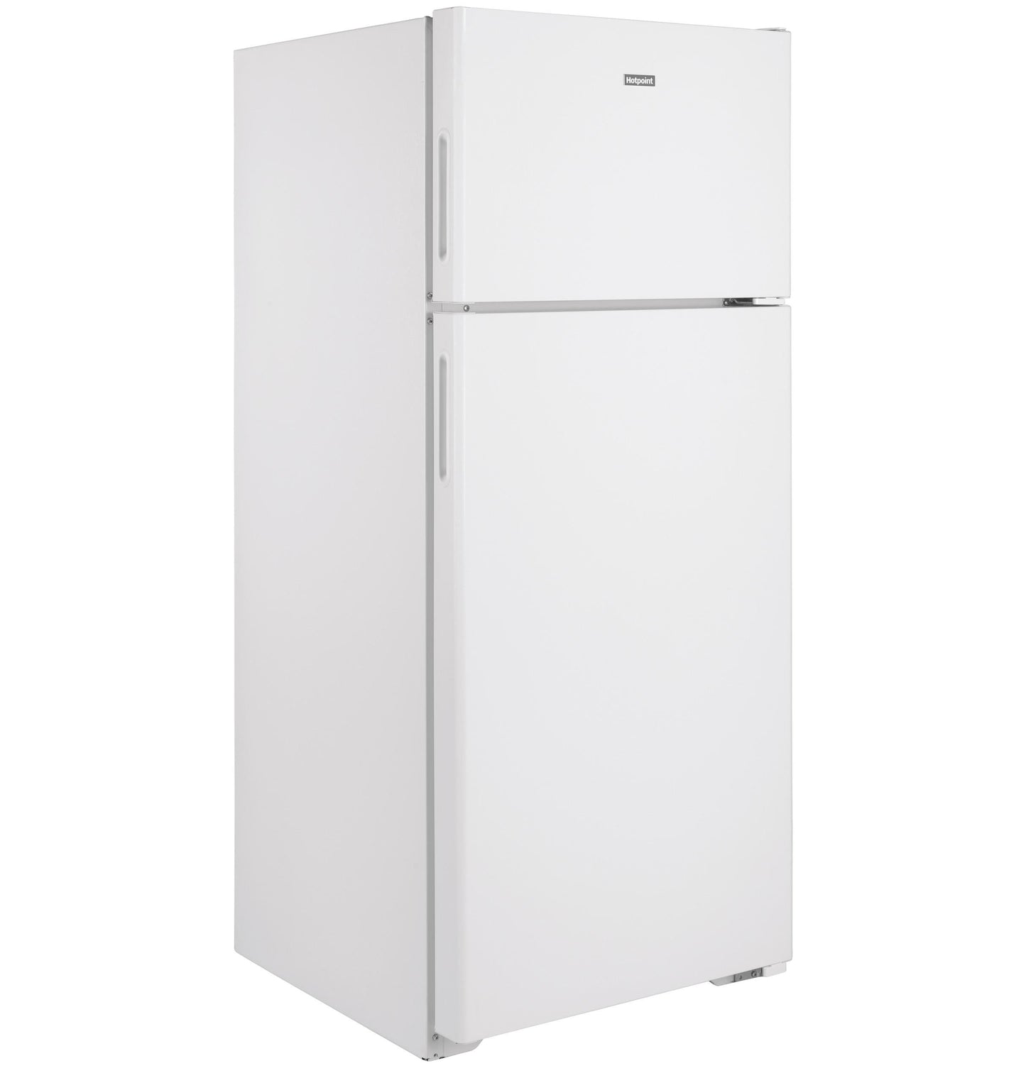 HOTPOINT Hotpoint 17.5 Cu. Ft. Recessed Handle Top-Freezer Refrigerator White - HPS18BTNRWW
