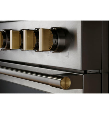 MONOGRAM Monogram 36" Dual-Fuel Professional Range with 6 Burners in Stainless Steel - ZDP366NTSS