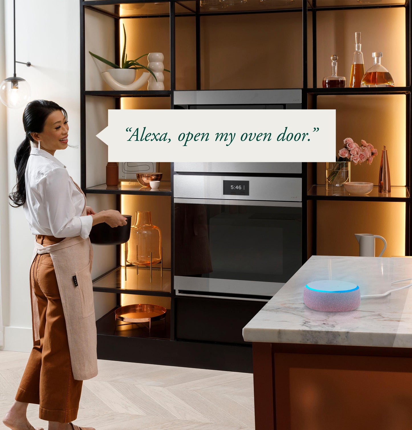 CAFE  30" Smart Built-In Convection Single Wall Oven in Platinum Glass Gray - CTS90DM2NS5