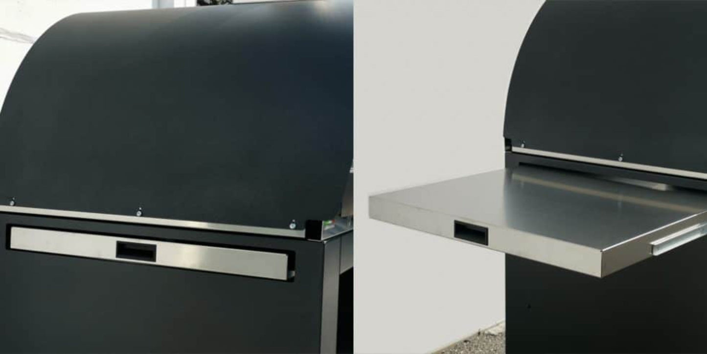 XO APPLIANCE XOPIZZA4CART Oven Cart for XOPIZZA4 Black - XOPIZZA4CART