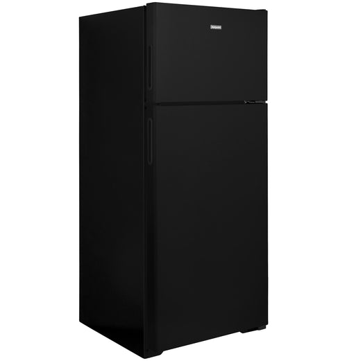 HOTPOINT Hotpoint 17.5 Cu. Ft. Recessed Handle Top-Freezer Refrigerator Black - HPS18BTNRBB