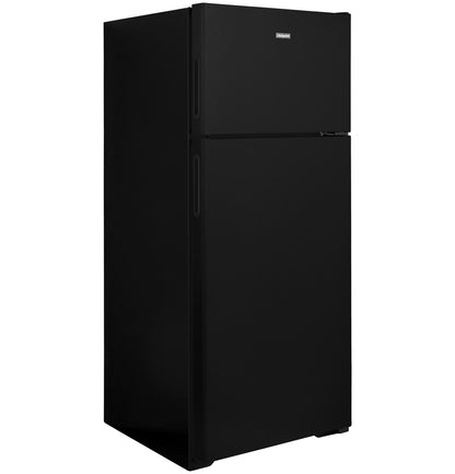 HOTPOINT Hotpoint 17.5 Cu. Ft. Recessed Handle Top-Freezer Refrigerator Black - HPS18BTNRBB