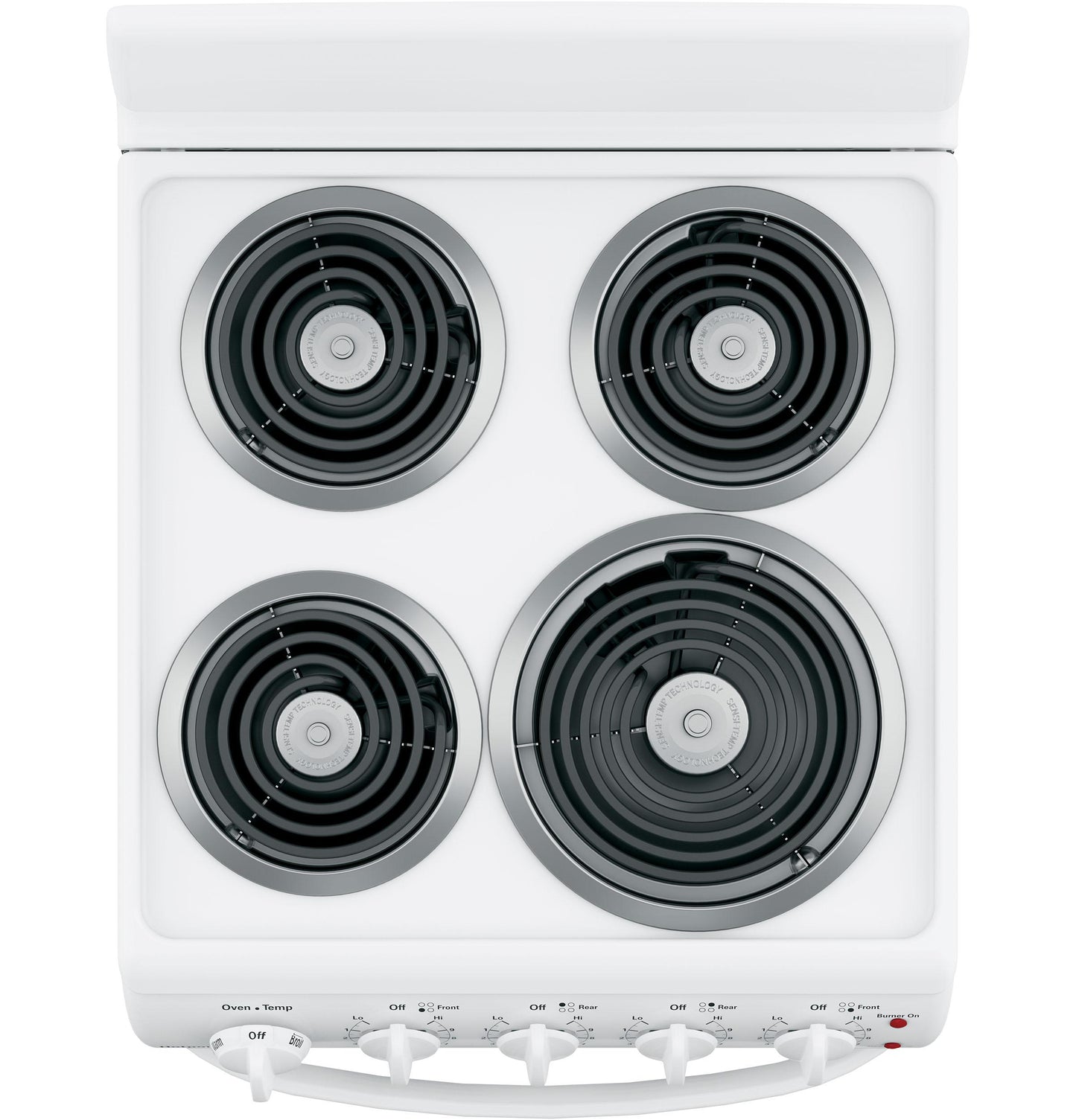HOTPOINT Hotpoint ENERGY STAR 20" Electric Free-Standing Front-Control Electric Range White - RAS200DMWW