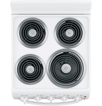 HOTPOINT Hotpoint ENERGY STAR 20" Electric Free-Standing Front-Control Electric Range White - RAS200DMWW
