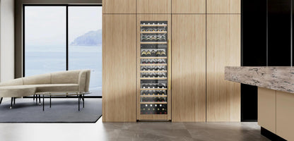XO APPLIANCE XOU2470WTZGO Tall Triple Zone Wine Cooler, Panel Ready Glass Custom Panel Ready - XOU2470WTZGO