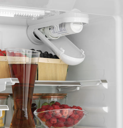 CAFE  ENERGY STAR 18.6 Cu. Ft. Counter-Depth French-Door Refrigerator White - CWE19SP4NW2
