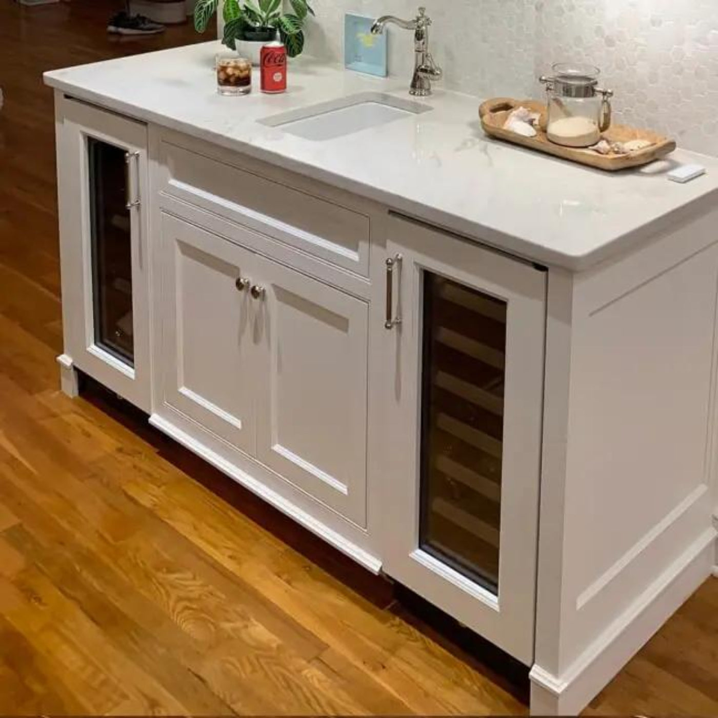 XO APPLIANCE XOU15WGOL 15" Wine Cooler, Panel Ready Glass, Left Hinge Custom Panel Ready - XOU15WGOL
