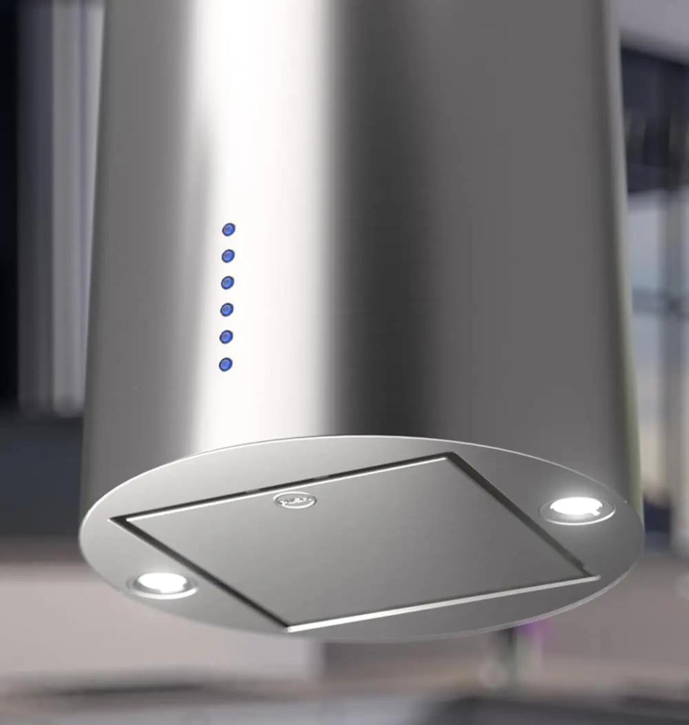 XO APPLIANCE XOCYL16SC 600/395 CFM Designer Cylinder Wall Mount in Stainless Steel - XOCYL16SC