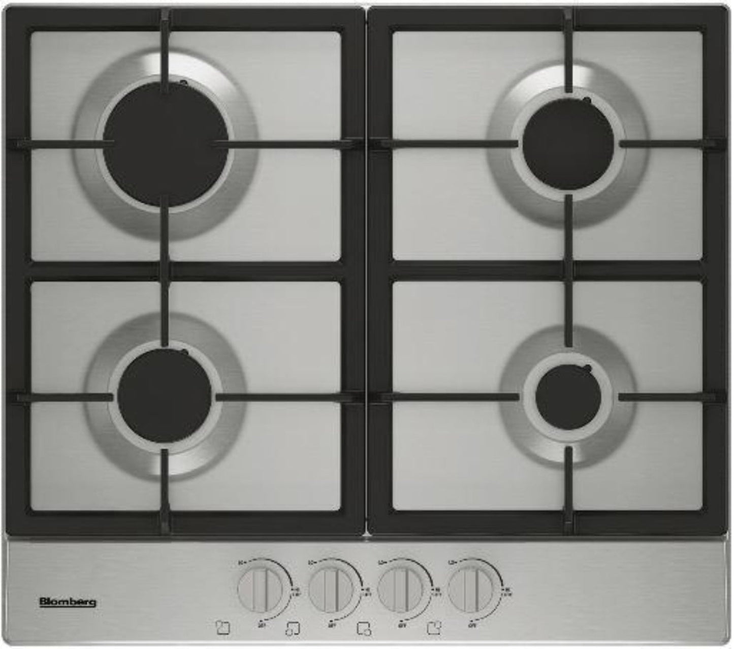 BLOMBERG APPLIANCES CTG24400SS 24in gas cooktop, 4 burner in Stainless Steel - CTG24400SS