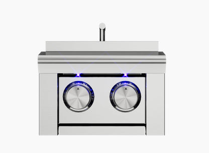 XO APPLIANCE XOGSIDEBXLTL XO Performance XLT Double Side Burner LP - XOGSIDEBXLTL
