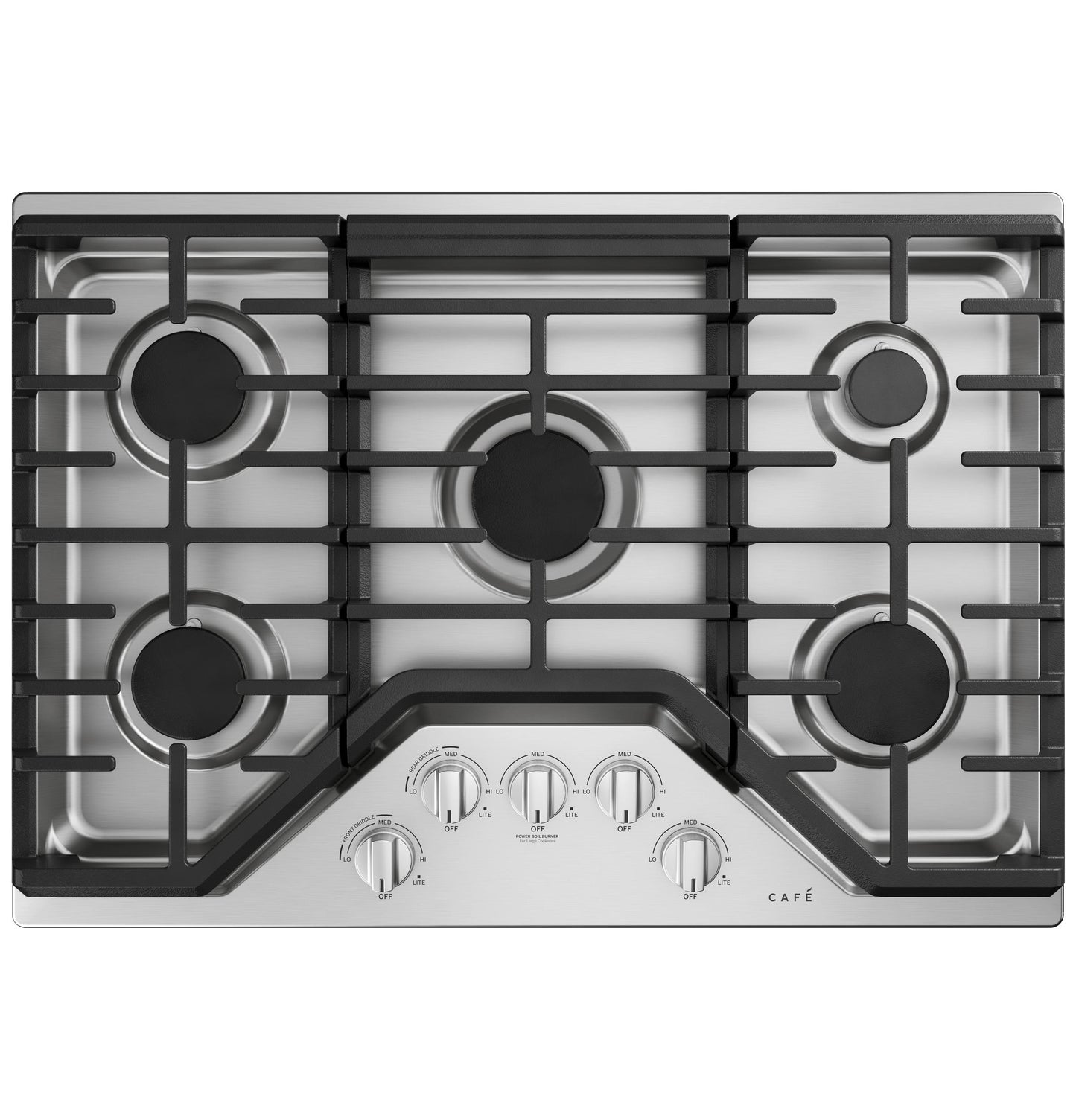 CAFE  30" Gas Cooktop in Stainless Steel - CGP70302NS1