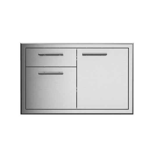 XO APPLIANCE XOG36COMBO 36" 304 in Stainless Steel Door and Drawer in Stainless Steel - XOG36COMBO