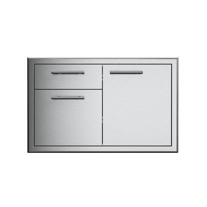 XO APPLIANCE XOG36COMBO 36" 304 in Stainless Steel Door and Drawer in Stainless Steel - XOG36COMBO