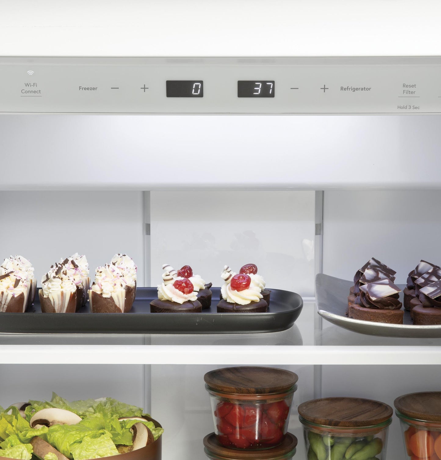 CAFE CSB42WP2NS1 CAFé™ 42" Smart Built-In Side-by-Side Refrigerator in Stainless Steel