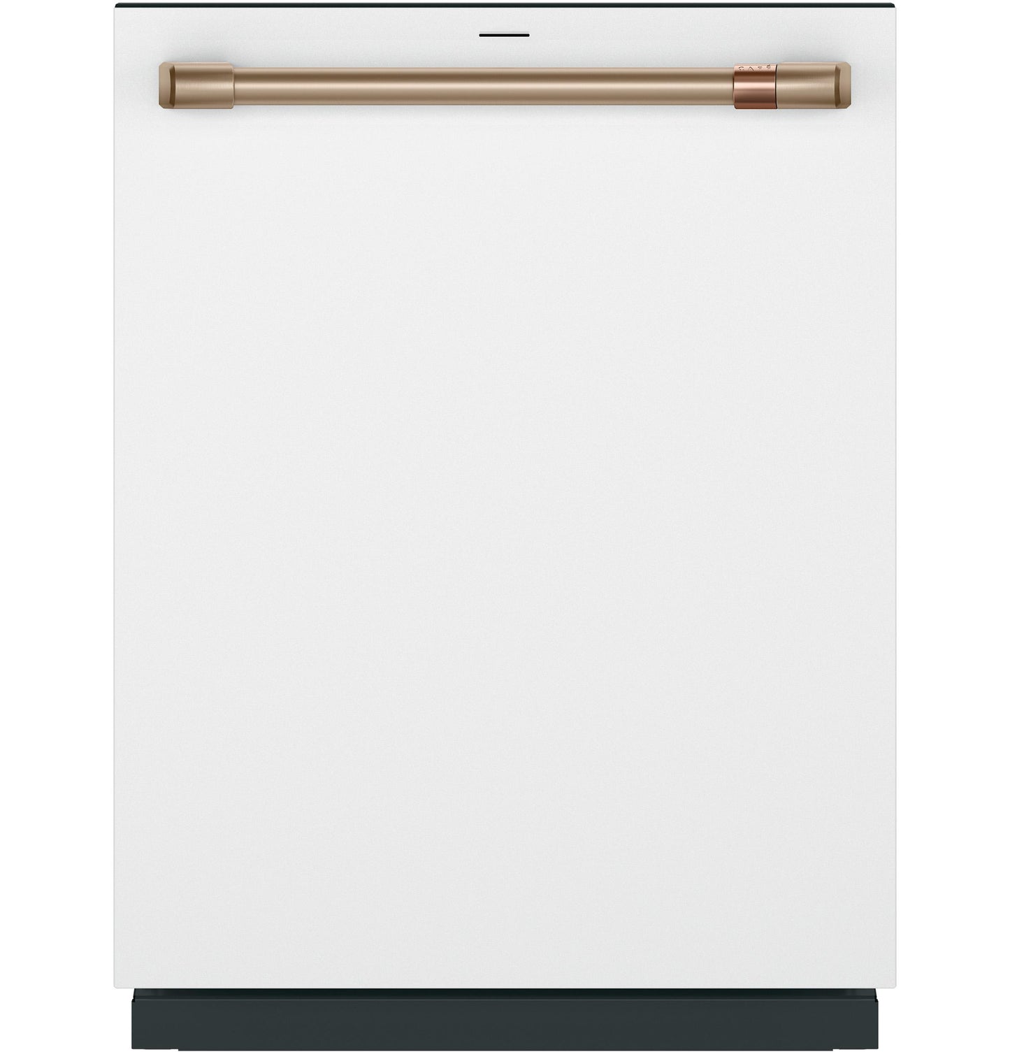 CAFE CustomFit ENERGY STAR Stainless Interior Smart Dishwasher with Ultra Wash Top Rack and Dual Convection Ultra Dry, LED Lights, 39 dBA White - CDT888P4VW2