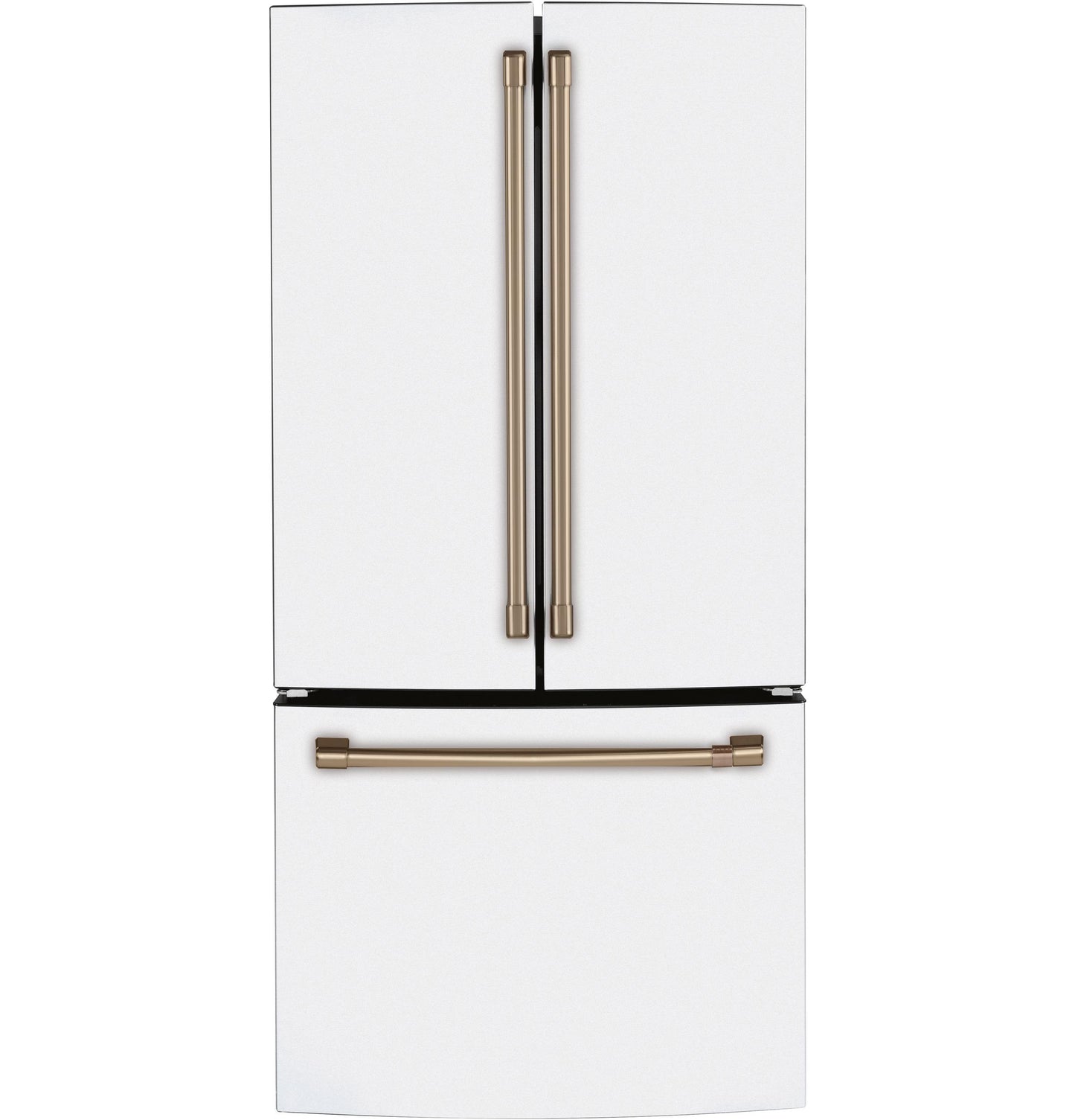 CAFE  ENERGY STAR 18.6 Cu. Ft. Counter-Depth French-Door Refrigerator White - CWE19SP4NW2
