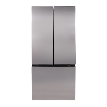 AVANTI Avanti Frost Free French Door Refrigerator, 17.5 cu. ft. in Stainless Steel - FFFDS175L3S
