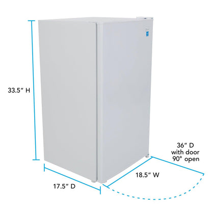 AVANTI Avanti 3.3 cu. ft. Compact Refrigerator - Black - RM3316B
