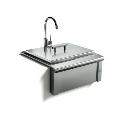 XO APPLIANCE XOG24SINK 24" in Stainless Steel Apron Sink and Faucet in Stainless Steel - XOG24SINK