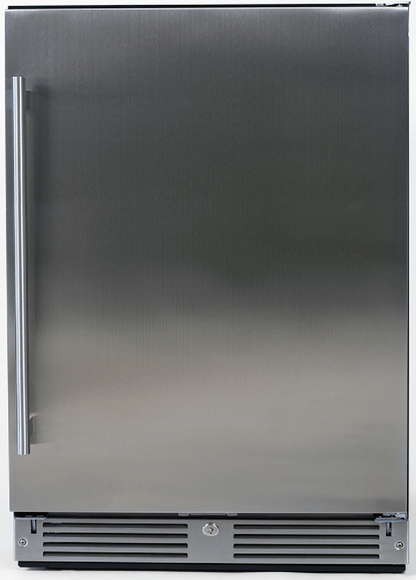 XO APPLIANCE XOU24ORSR 24" Outdoor Refrigerator Solid in Stainless Steel, Right Hinge in Stainless Steel - XOU24ORSR