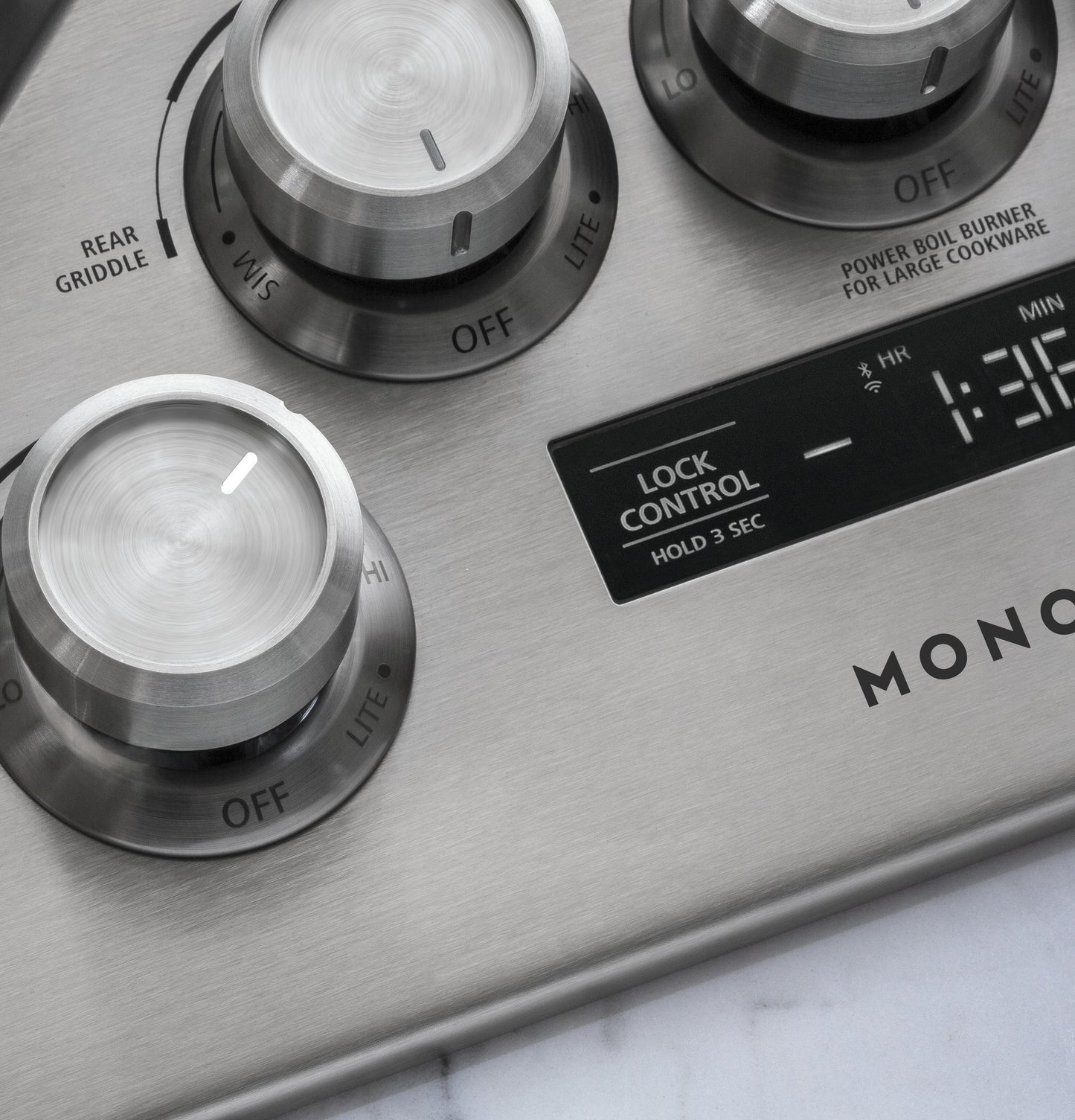 MONOGRAM Monogram 36" Deep-Recessed Gas Cooktop in Stainless Steel - ZGU36ESLSS