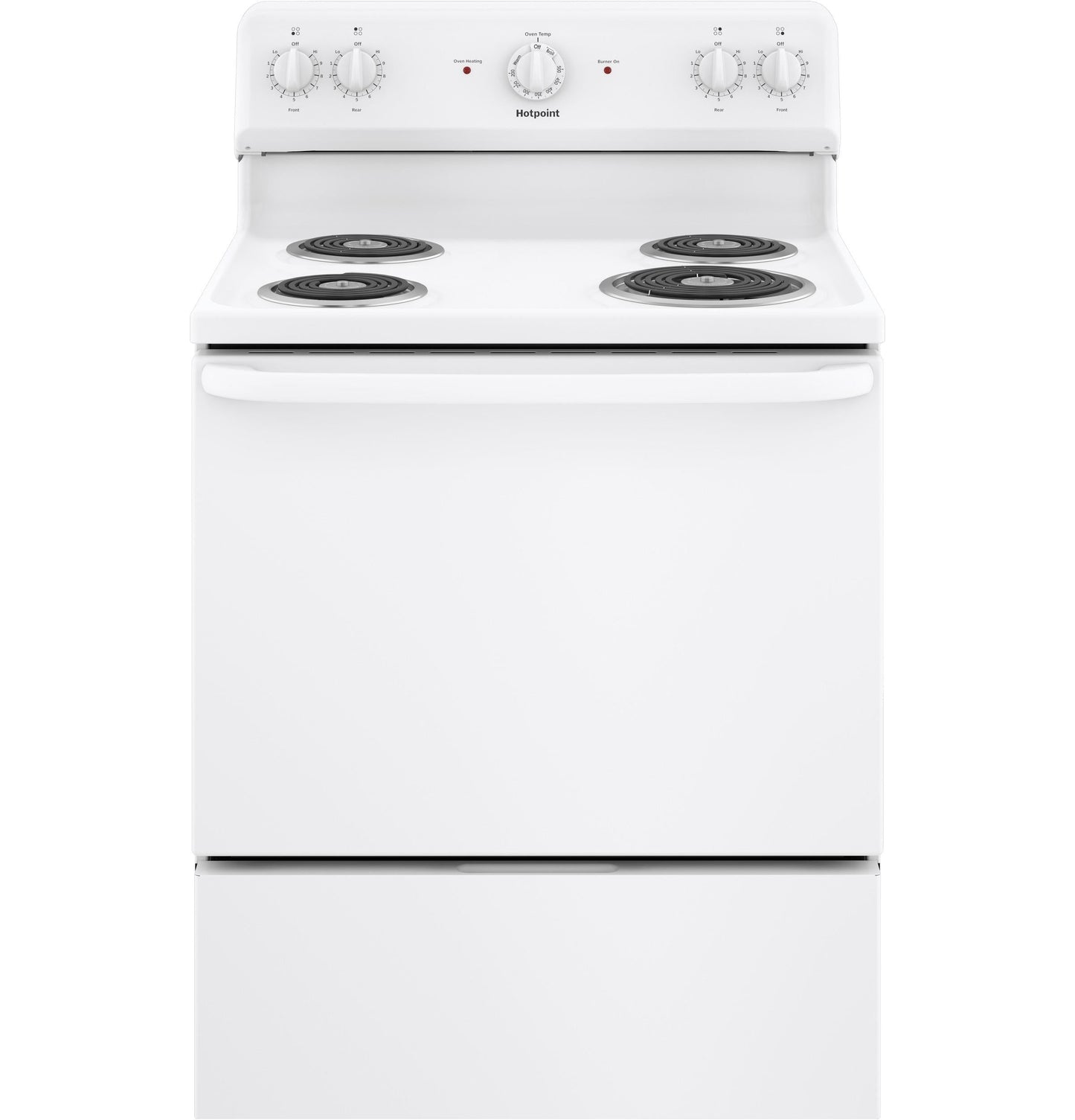 HOTPOINT Hotpoint ENERGY STAR 30" Free-Standing Electric Range White - RBS160DMWW