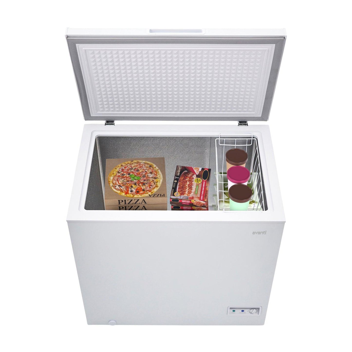 AVANTI Avanti 7.0 cu. ft. Garage Ready Convertible Chest Freezer White - CF7F0W