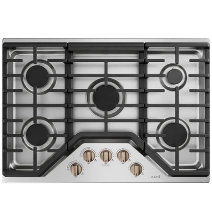 CAFE  30" Gas Cooktop in Stainless Steel - CGP70302NS1