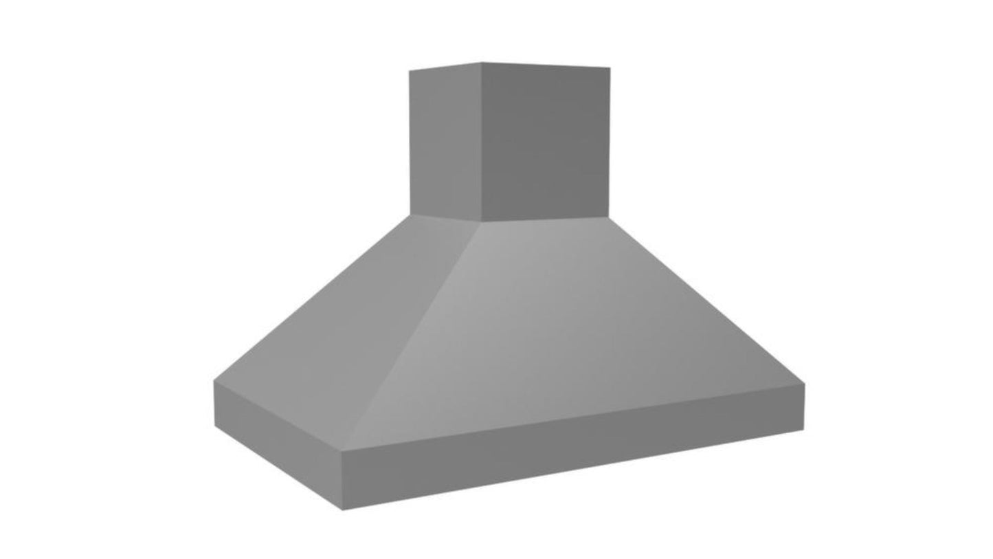 VENTAHOOD 48" Island Euro Style Range Hood - PYDH18248
