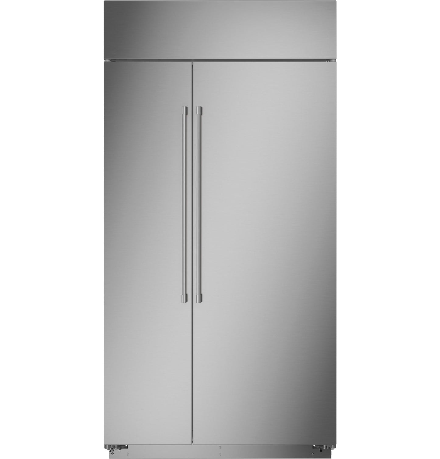 MONOGRAM Monogram 42" Built-In Side-by-Side Refrigerator in Stainless Steel - ZISS420NNSS