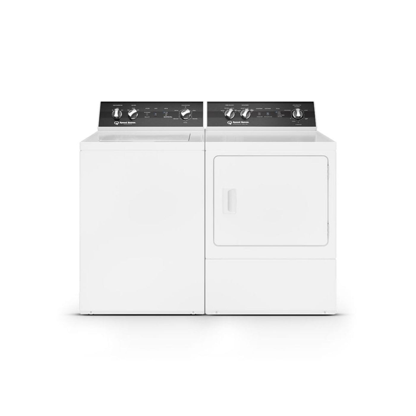 SPEED QUEEN DR5004WG DR5 Sanitizing Gas Dryer with Steam Over-dry Protection Technology ENERGY STAR Certified  White - DR5004WG