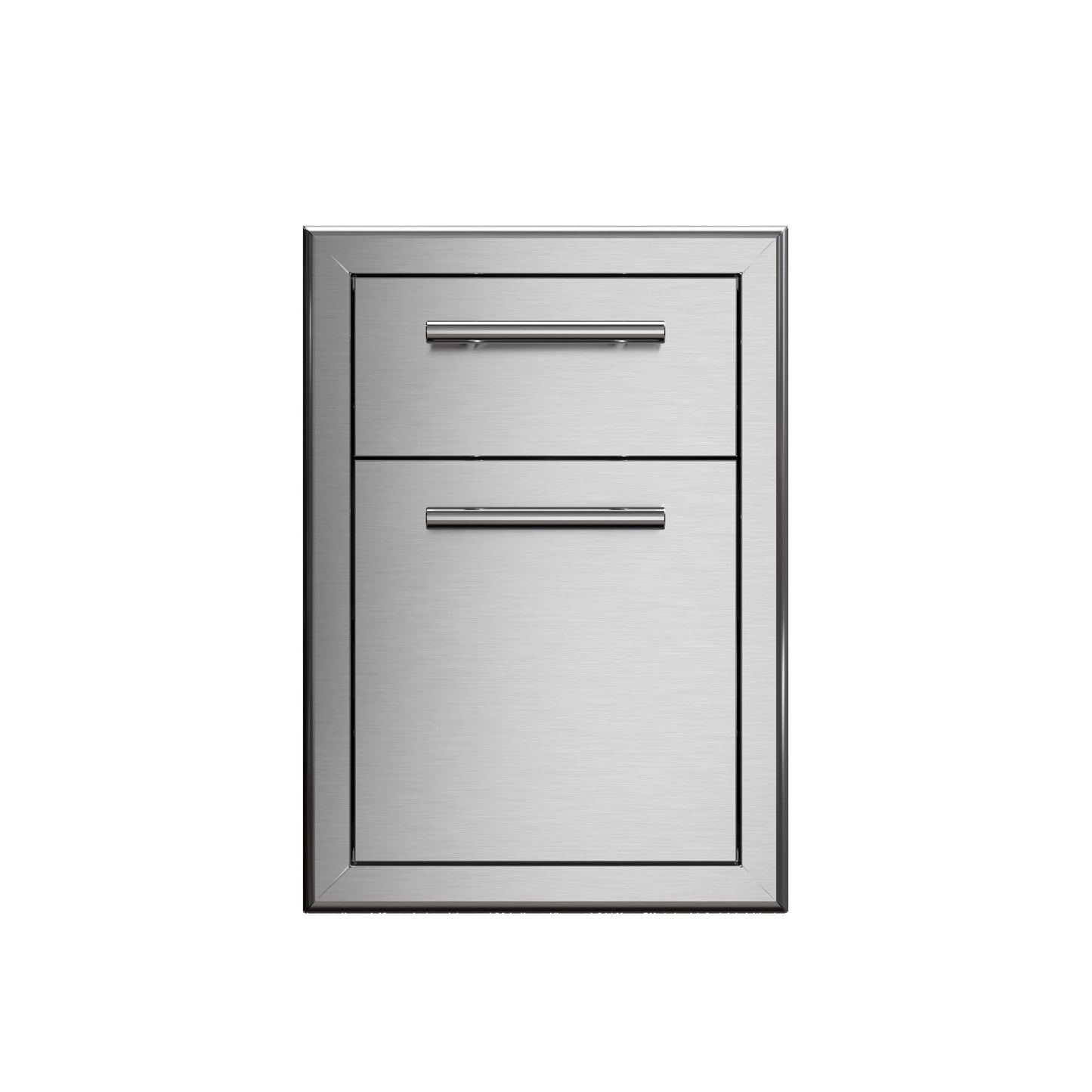 XO APPLIANCE XOG16DRAWER 16" in Stainless Steel Double Drawer in Stainless Steel - XOG16DRAWER