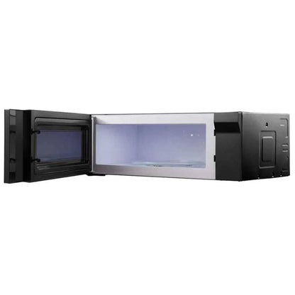 XO APPLIANCE XOOTR30LPS Low-Profile 30" Over-The-Range Microwave Oven in Black Glass with in Stainless Steel Trim Black On Stainless - XOOTR30LPS