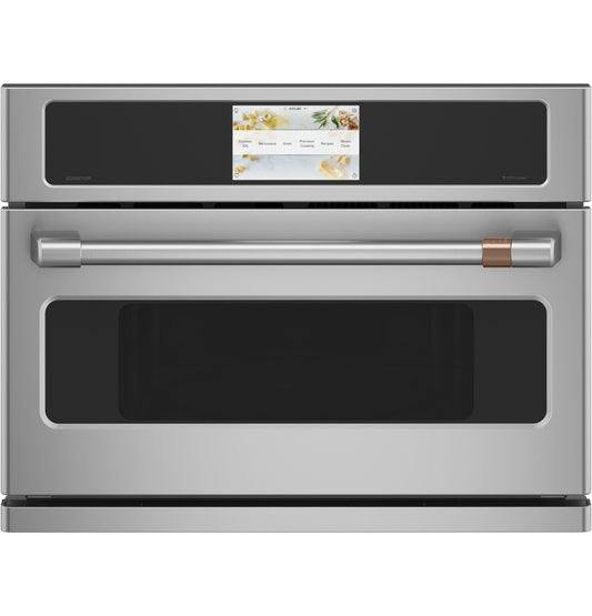 CAFE  27" Custom Speed Cook Oven with 120V Advantium Technology in Stainless Steel - CSB912P2VS1