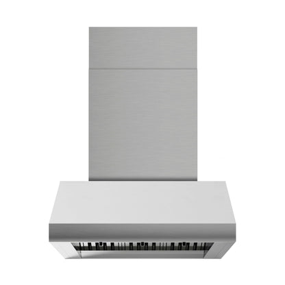 XO APPLIANCE XOGV28TELDC Telescopic Duct Cover for up to 12' ceilings, 28" wide (copy) in Stainless Steel - XOGV28TELDC