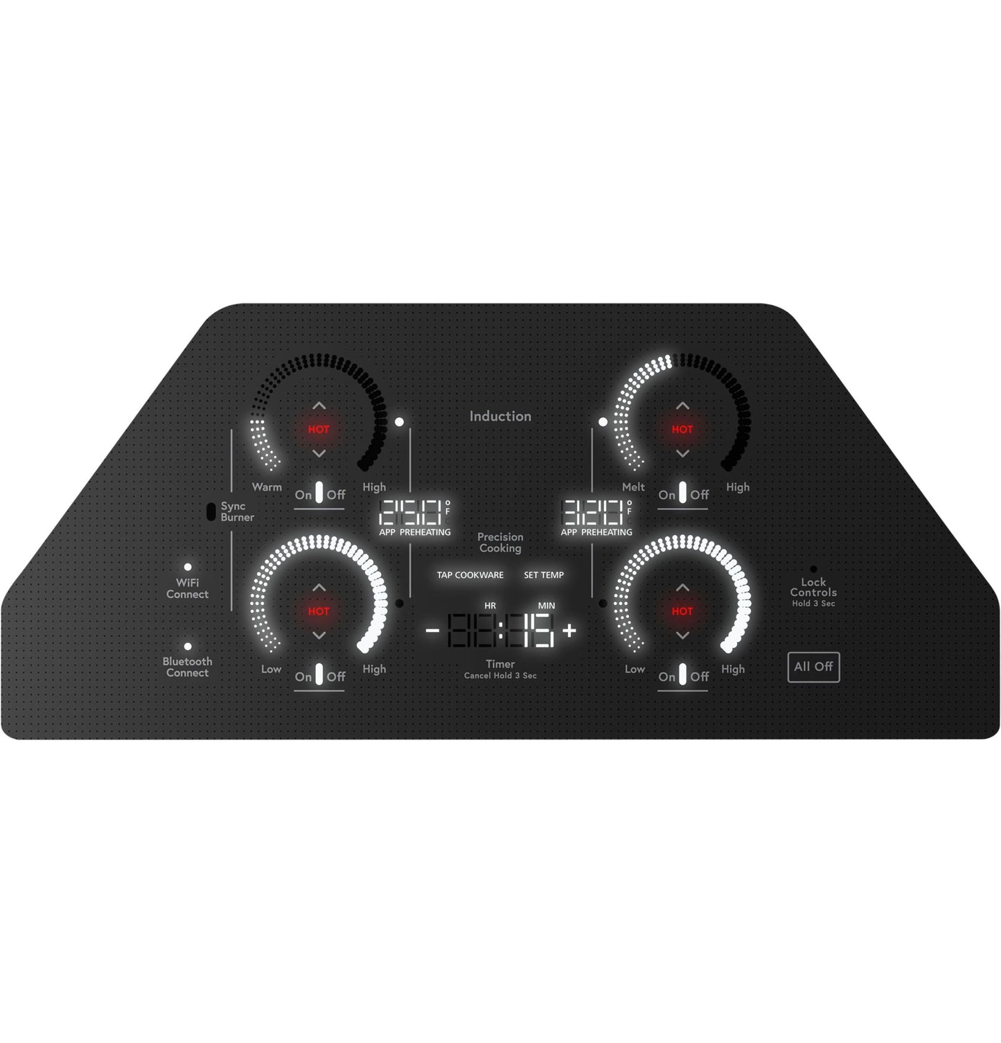 CAFE  Series ENERGY STAR  30" Built-In Touch Control Induction Cooktop Black - CHP90301TBB